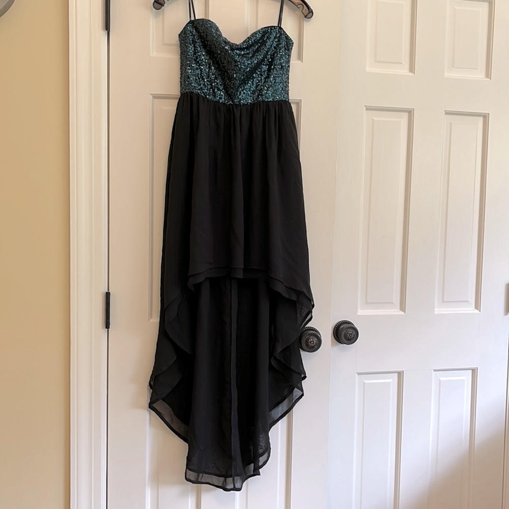Forever 21 high low hemline gown in size S